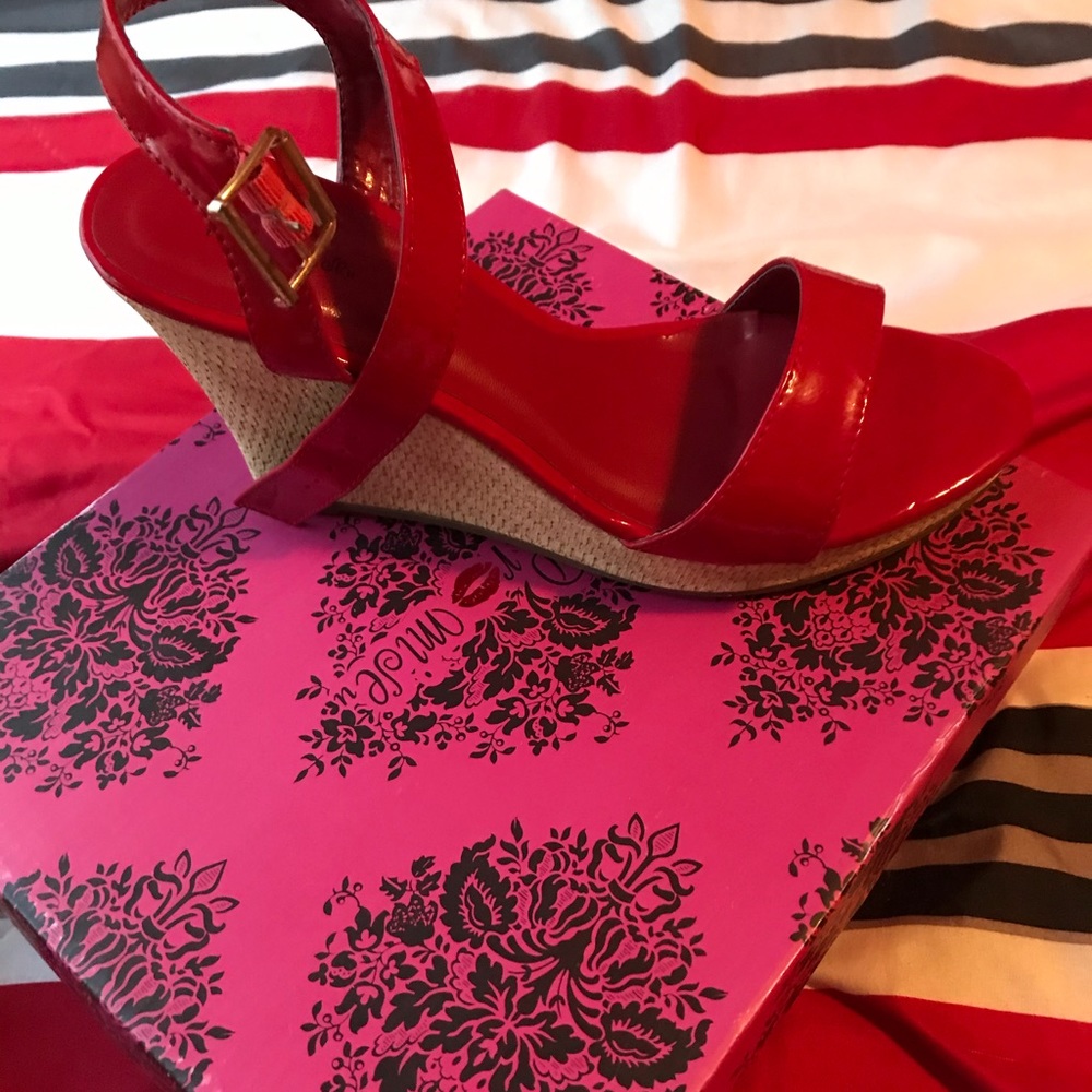 Red sandal